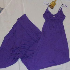 💕3/$30💝 purple soft maxi dress spaghetti strap